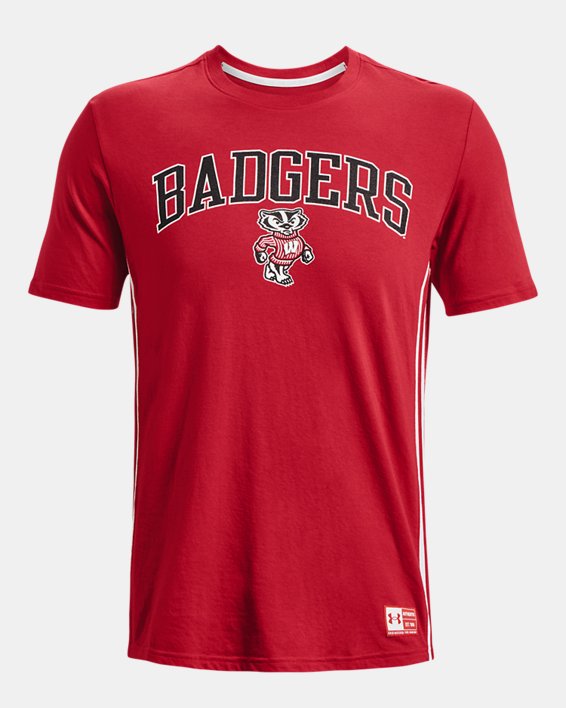 Mens' UA Gameday Collegiate Short Sleeve, Red, pdpMainDesktop image number 0